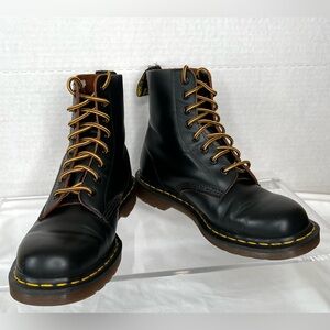 Dr. Martens Made in England 1460 Black Boot, Men’s UK 7/US 8, US Women’s 9